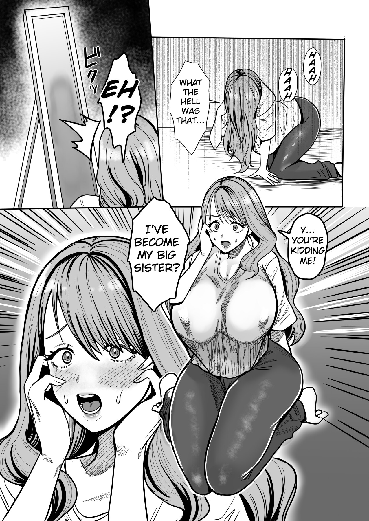 Hentai Manga Comic-The Body Stealing Little Brother-Read-6